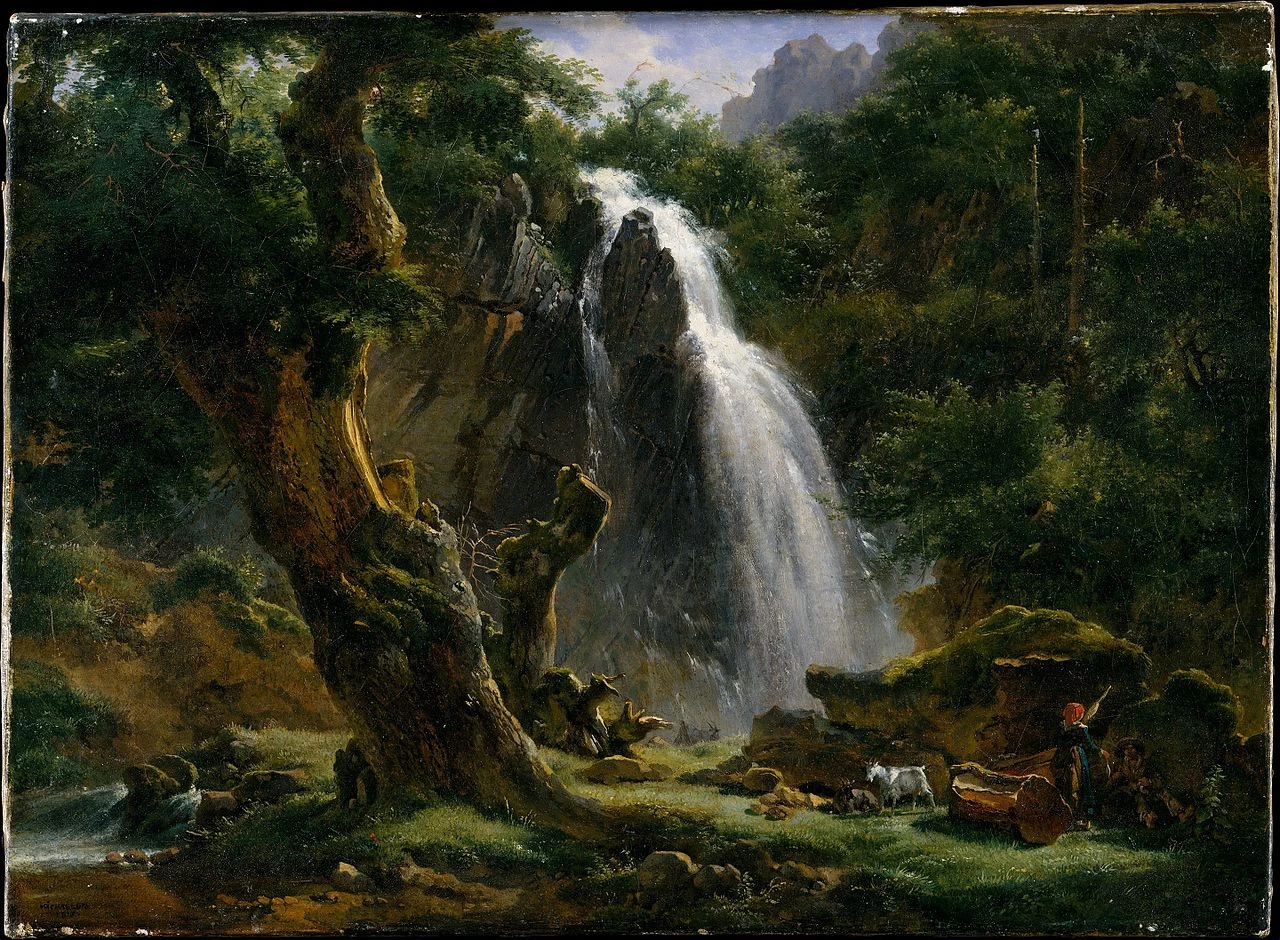 Cascata a Mont - Dore, Metropolitan Museum of Art di New York